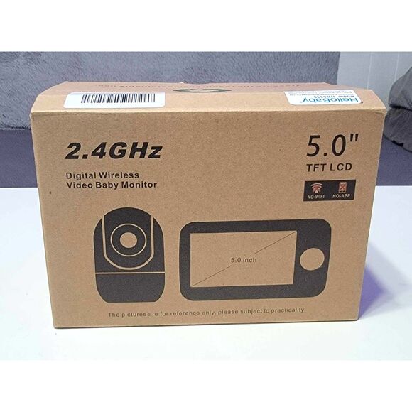 INFANT OPTICS DXR-8 Wireless VIDEO BABY Monitor 2.4GHZ 1000ft 5.0'' TFT LCD - Picture 1 of 9